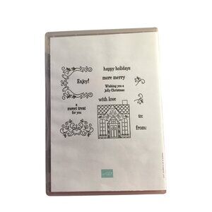 Stampin Up! Jolly Gingerbread Paper Pumpkin Stamp Set - Stamps Only Nov 2020
